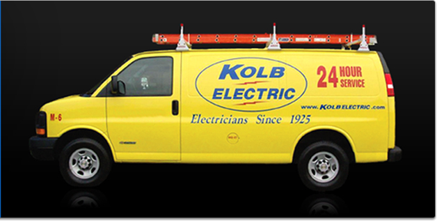 electricians in Reston, VA at Kolb Electric are on call 24/7!